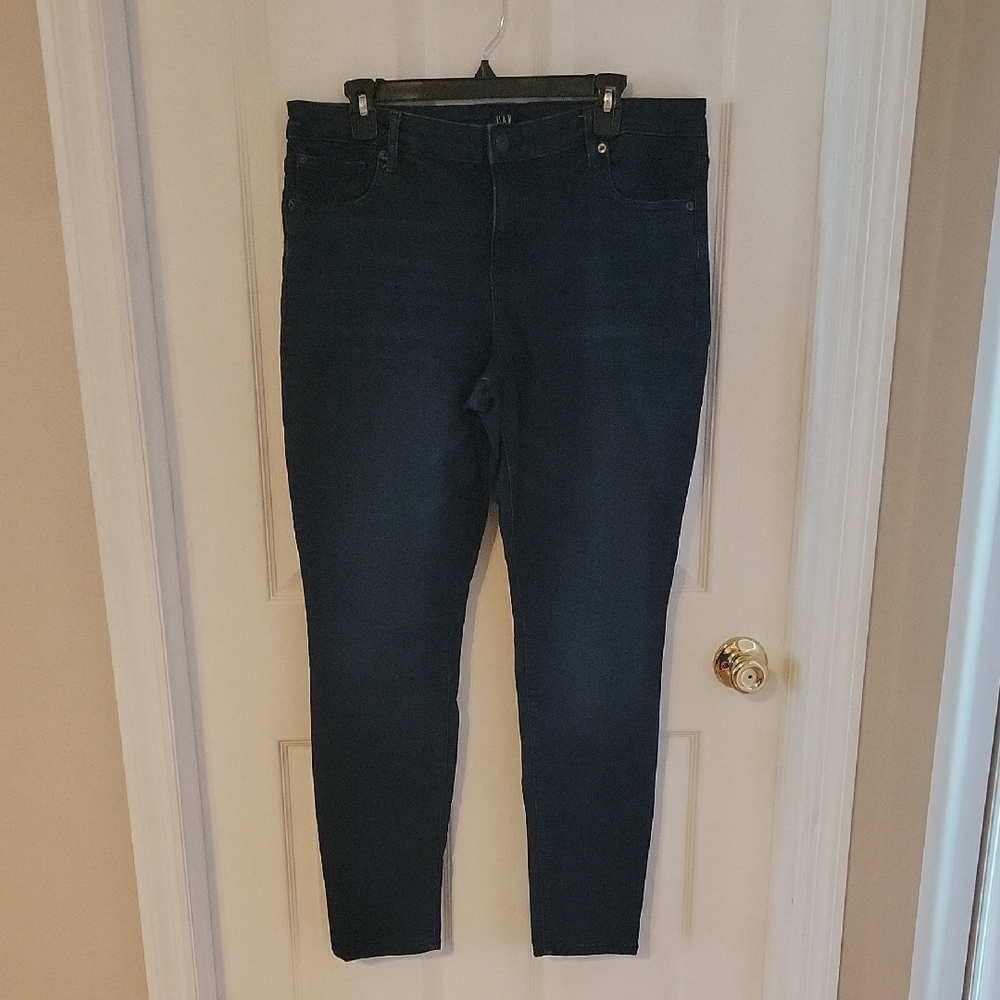 GAP Women's Dark Blue Skinny Jeans